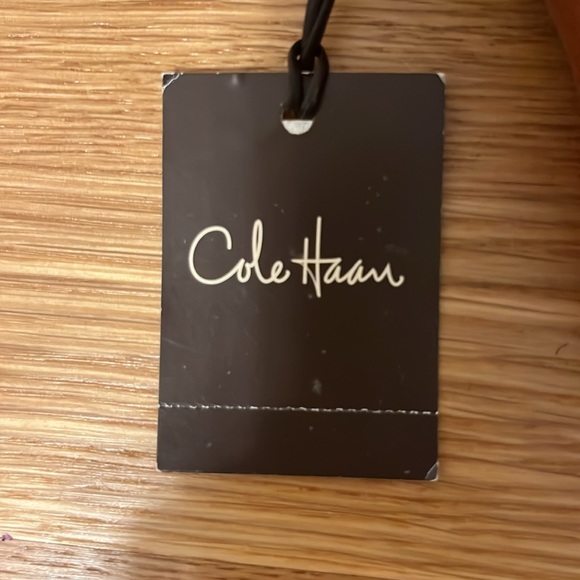 Cole Haan Camel Brown Saddle Bag purse - Picture 5 of 9